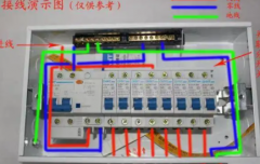电工强电箱接电方